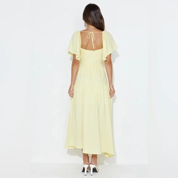 Hello Molly Yellow Maxi Dress - Picture 4 of 9